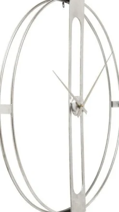 Zegar ścienny Clip Ø60cm Srebrny*KARE Design Sale