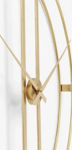 Zegar ścienny Clip ∅107 Cm Złoty*KARE Design Sale