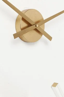 Zegar Visible Sticks 92x5 Cm Złoty*KARE Design Outlet