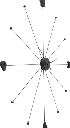 Zegar Wiszący Like Umbrella Ø100 Cm Czarny*KARE Design Sale