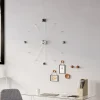 Zegar Wiszący Like Umbrella Ø100 Cm Chromowy*KARE Design
