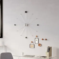 Zegar Wiszący Like Umbrella Ø100 Cm Chromowy*KARE Design