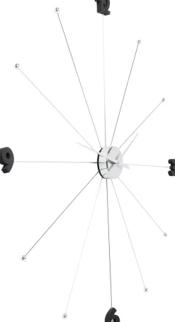 Zegar Wiszący Like Umbrella Ø100 Cm Chromowy*KARE Design