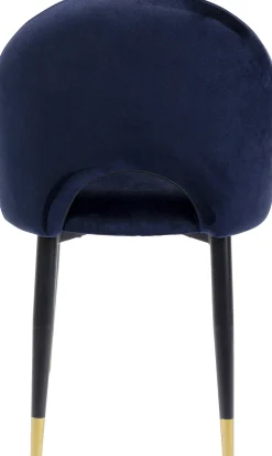 Zestaw Dwóch Krzeseł Iris Velvet 49x84 Cm Niebieskie*KARE Design Hot