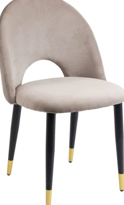 Zestaw Dwóch Krzeseł Iris Velvet 49x84 Cm Taupe*KARE Design Discount