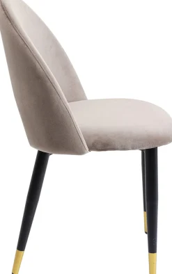 Zestaw Dwóch Krzeseł Iris Velvet 49x84 Cm Taupe*KARE Design Discount