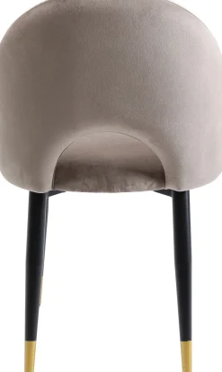 Zestaw Dwóch Krzeseł Iris Velvet 49x84 Cm Taupe*KARE Design Discount