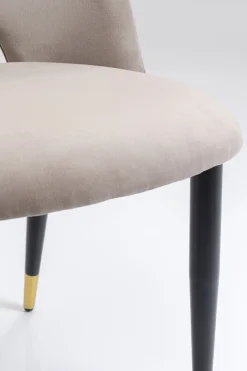 Zestaw Dwóch Krzeseł Iris Velvet 49x84 Cm Taupe*KARE Design Discount