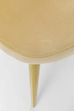 Zestaw Dwóch Krzeseł Princess Beżowe - Nogi Złote*KARE Design New