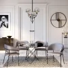 Zestaw Dwóch Krzeseł Z Podłokietnikami Belle 57x78 Cm Szare*KARE Design Discount