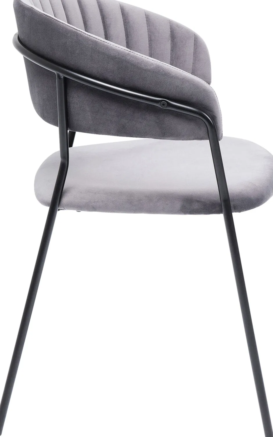 Zestaw Dwóch Krzeseł Z Podłokietnikami Belle 57x78 Cm Szare*KARE Design Discount