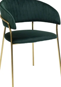 Zestaw Dwóch Krzeseł Z Podłokietnikami Belle 61x80 Cm Zielone*KARE Design Best