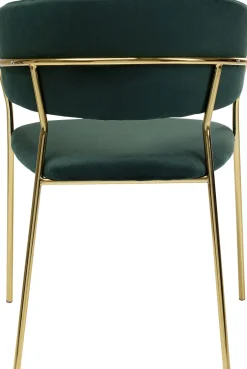 Zestaw Dwóch Krzeseł Z Podłokietnikami Belle 61x80 Cm Zielone*KARE Design Best