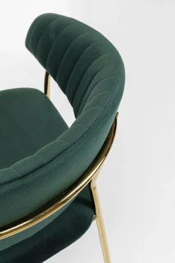 Zestaw Dwóch Krzeseł Z Podłokietnikami Belle 61x80 Cm Zielone*KARE Design Best