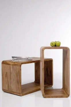 Zestaw Dwóch Regałów Authentico Drewniane*KARE Design