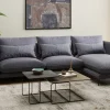 Zestaw Dwóch Stolików Kawowych Aluminium Złoty I Czarny*KARE Design Best