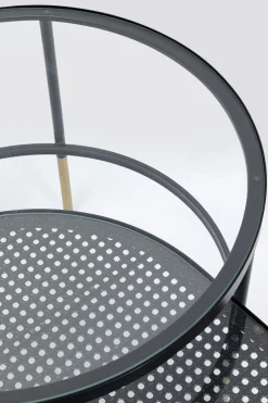 Zestaw Dwóch Stolików Kawowych Fence - Blaty Szklane*KARE Design Sale