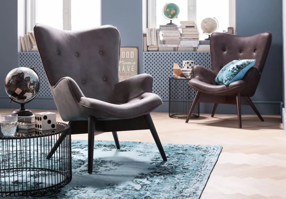 Zestaw Dwóch Stolików Kawowych Wire Czarne*KARE Design Sale