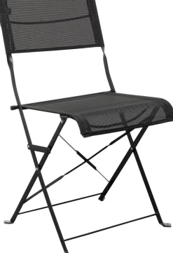 Zestaw 2 Krzeseł Ogrodowych Składanych W Kolorze Czarnym 48x80 Cm*KARE Design Online