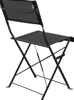 Zestaw 2 Krzeseł Ogrodowych Składanych W Kolorze Czarnym 48x80 Cm*KARE Design Online