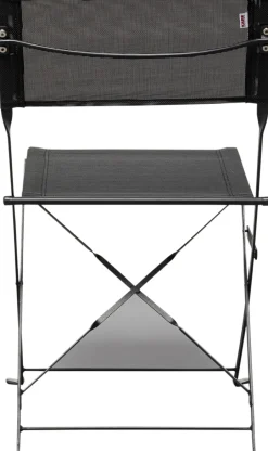 Zestaw 2 Krzeseł Ogrodowych Składanych W Kolorze Czarnym 48x80 Cm*KARE Design Online