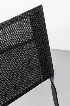Zestaw 2 Krzeseł Ogrodowych Składanych W Kolorze Czarnym 48x80 Cm*KARE Design Online