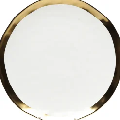Zestaw śniadaniowy Bell 12 El. Biało-złoty*KARE Design Hot