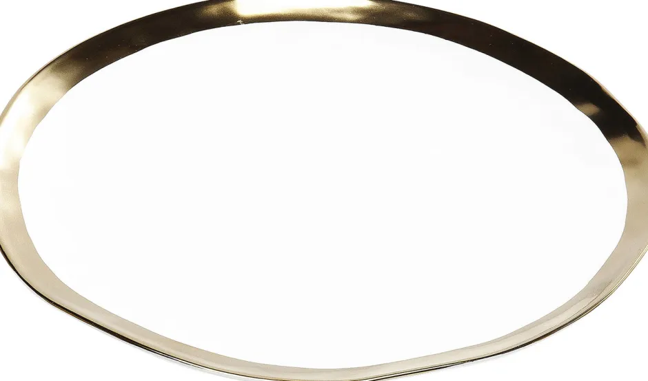 Zestaw śniadaniowy Bell 12 El. Biało-złoty*KARE Design Hot