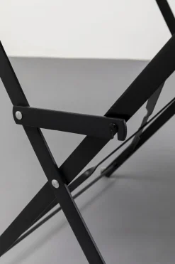 Zestaw Ogrodowy Składany 2 Krzesła I Stół Kolor Czarny*KARE Design New