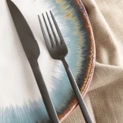 Zestaw Sztućców Gloria (16 Sztuk) Czarny Mat*KARE Design Best