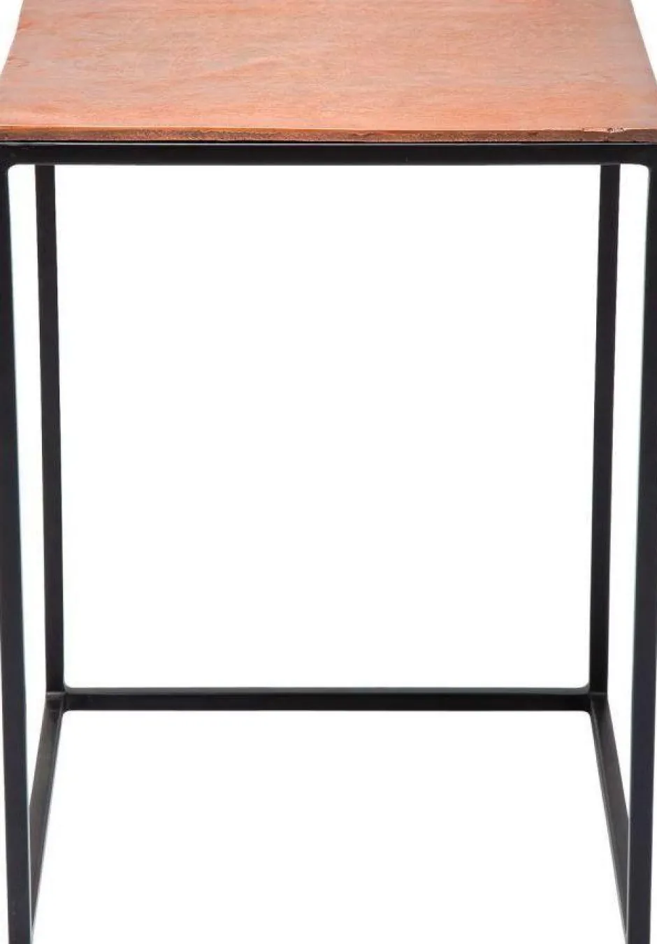 Zestaw Trzech Stolików Kawowych Loft Square Aluminum Kolorowe*KARE Design Outlet