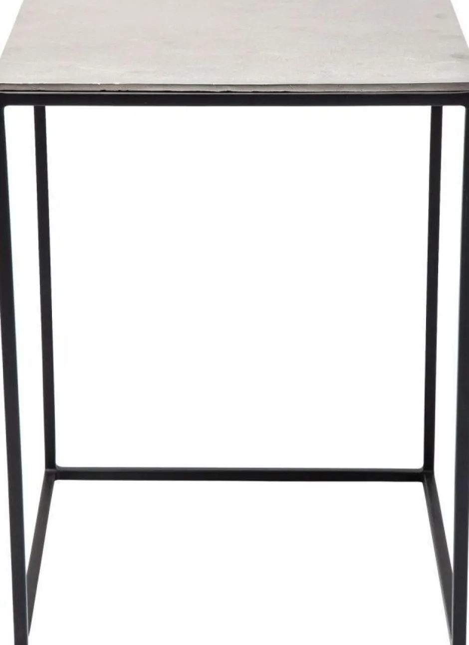 Zestaw Trzech Stolików Kawowych Loft Square Aluminum Kolorowe*KARE Design Outlet