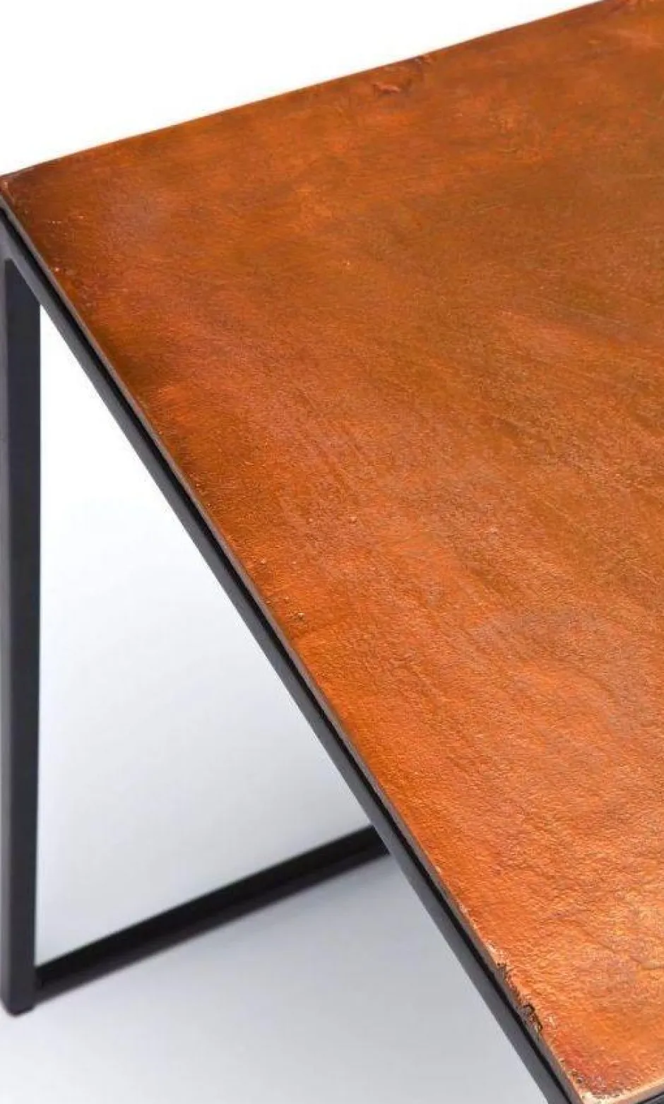 Zestaw Trzech Stolików Kawowych Loft Square Aluminum Kolorowe*KARE Design Outlet
